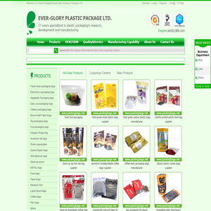 Most professional manufacturers,suppliers,exporters for plastic packaging bags from China.