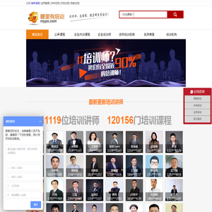 哪里有培训网官网_企业中高层管理培训课程_内训讲师_培训公司_年度公开课程