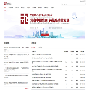 中证鹏元评级提供专业的信用风险评级服务-中证鹏元资信评估股份有限公司 - 中证鹏元