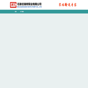 渣浆泵_渣浆泵厂家_渣浆泵配件型号齐全-石家庄瑞特泵业认准RT