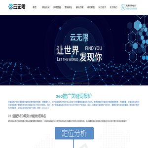 SEO网站优化_百度seo优化_谷歌优化_搜索引擎关键词优化_云无限